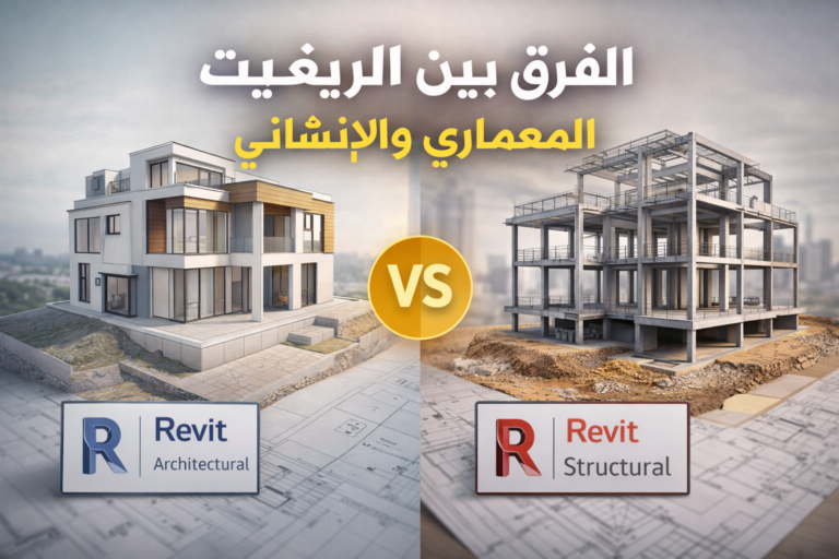 الفرق بين الريفيت المعماري والانشائي