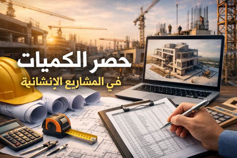 طريقة حصر الكميات