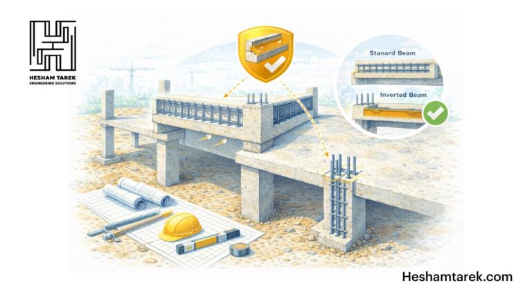 الكمرة المقلوبة (Inverted Beam)